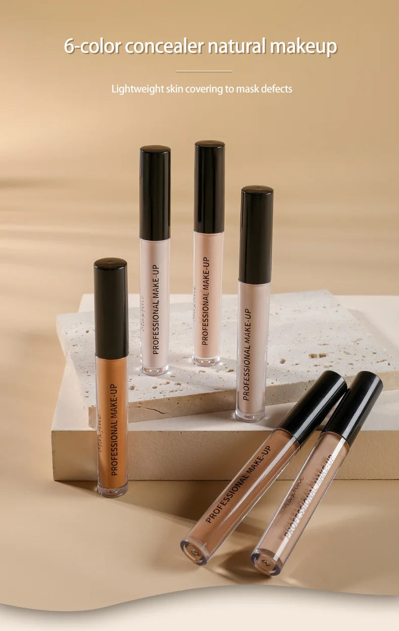 Liquid Concealer Matte High Coverage Waterproof Oil Control Moisturizing Long Lasting Concealer Professional Face Makeup