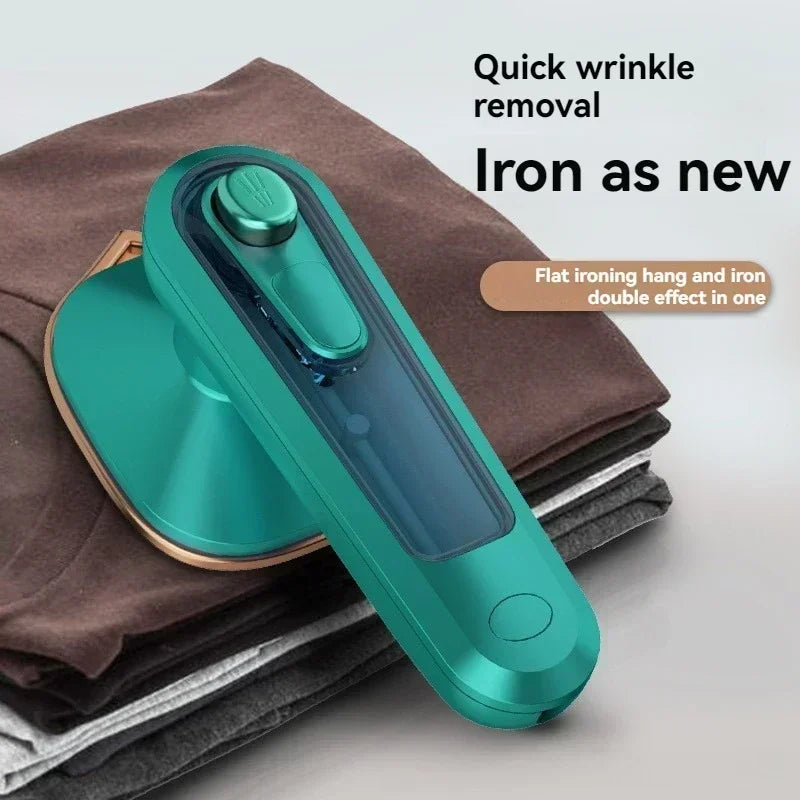 Hand-held Portable Hanging Ironing Machine Steam Iron Ironing Board Wrinkle Removal Home Mini Dormitory Ironing Machine EU Plug