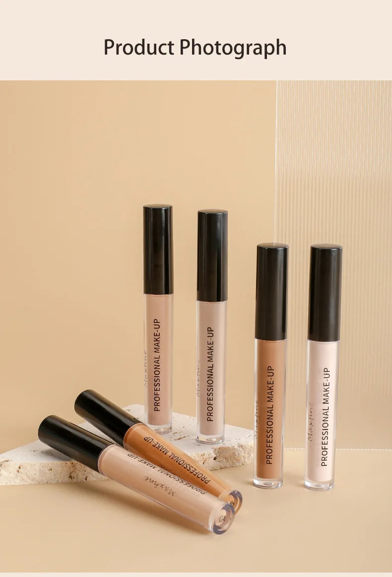 Liquid Concealer Matte High Coverage Waterproof Oil Control Moisturizing Long Lasting Concealer Professional Face Makeup